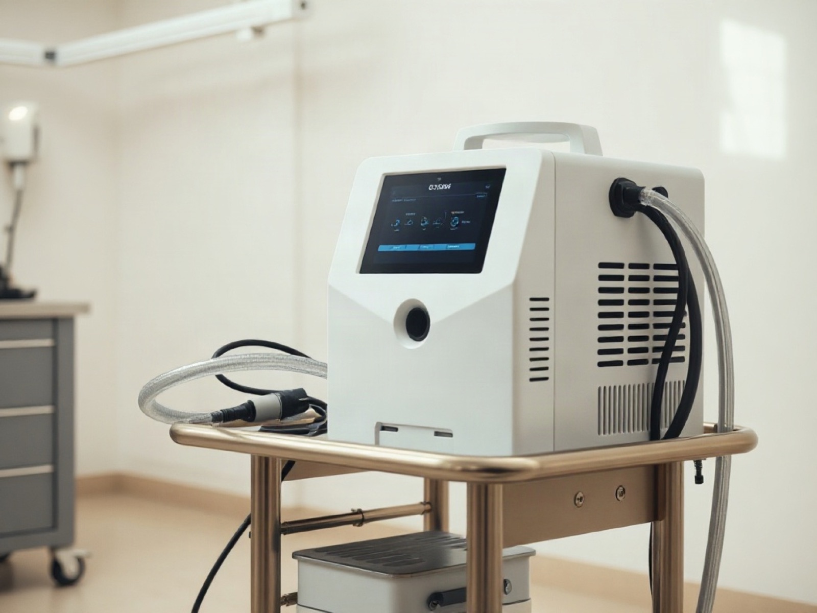Ozone therapy, illustrative image