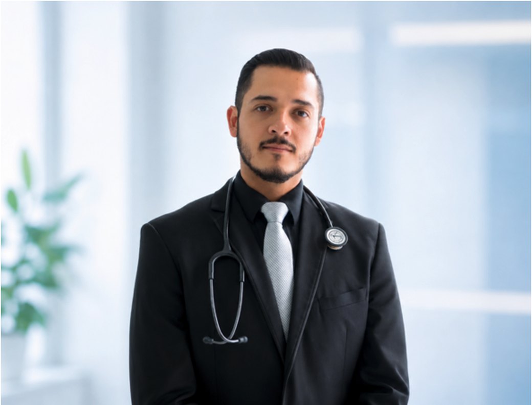 Portrait of Dr. Omar Alberto Pizano Acevedo